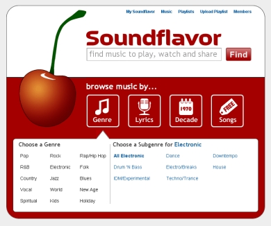 Screenshot Soundflavor